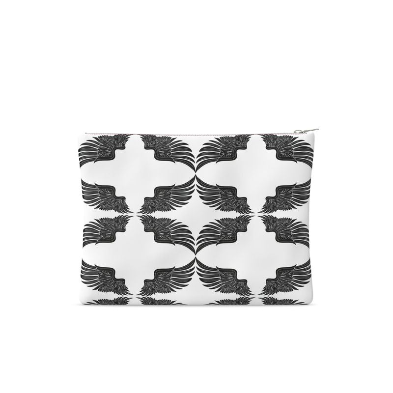 Wings of Desire Leather Clutch
