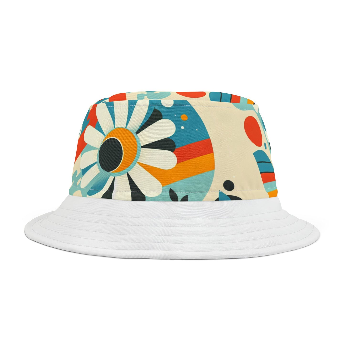 Space Daisy Bucket Hat - Perfect for Summer Festivals and Casual Outings image 1