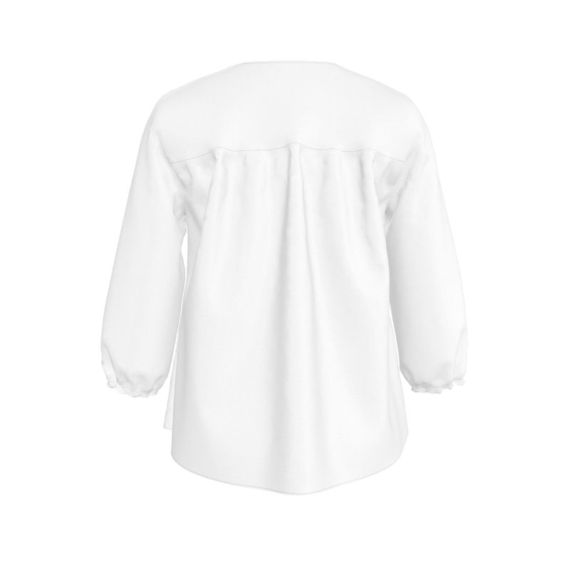 Bamboo Leaf Tunic Blouse