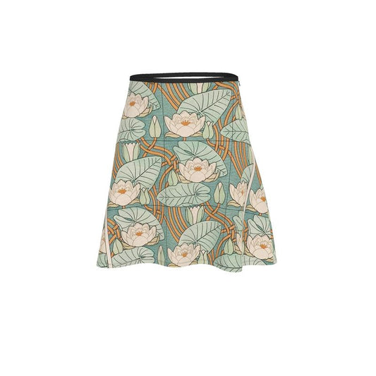 White Lotus Flare Skirt