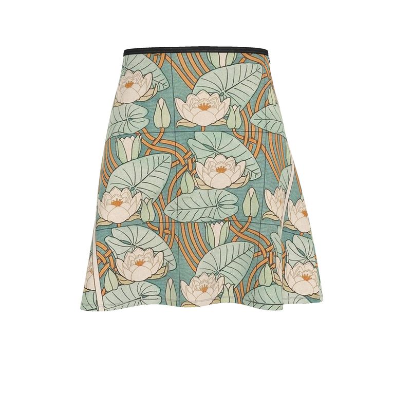 White Lotus Flare Skirt