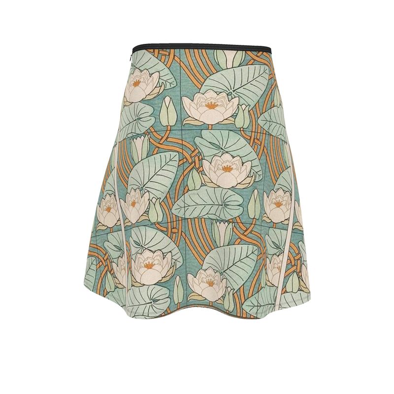 White Lotus Flare Skirt