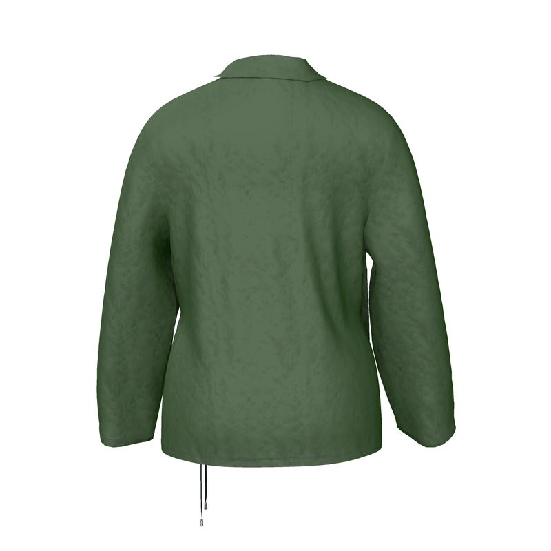 Forest Green Wrap Blazer