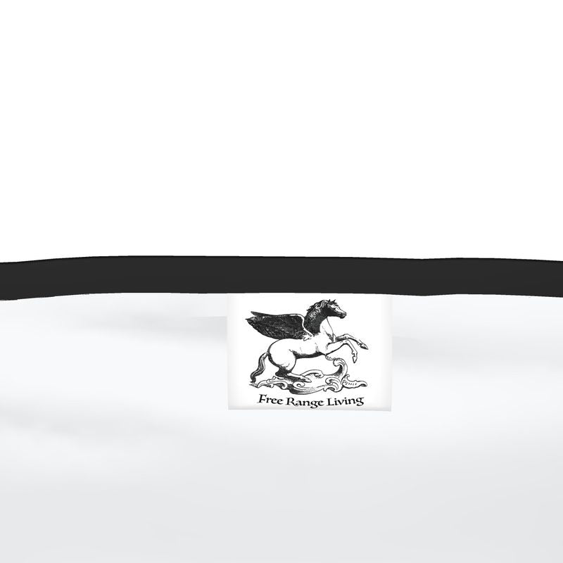 Denim Blue Flared Skirt