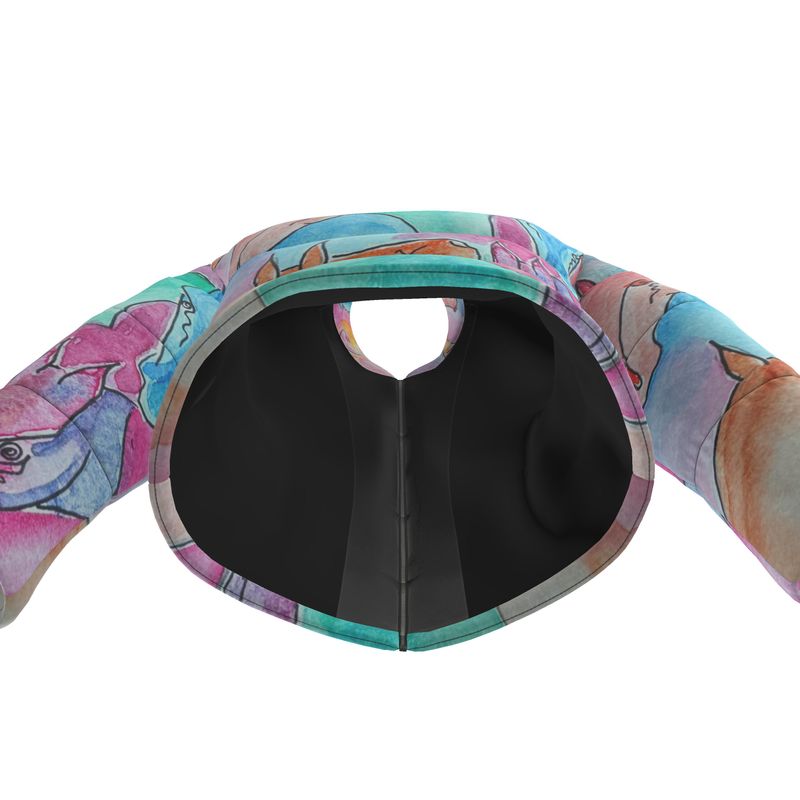 "Horse of Another Color" Puffer Jacket