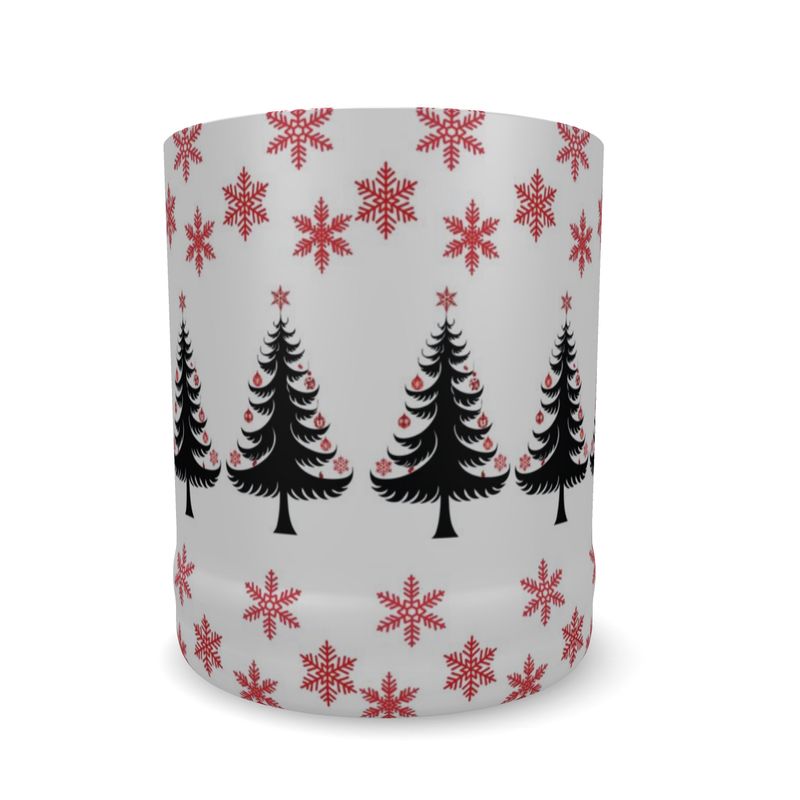 Holiday Christmas Whiskey Glass