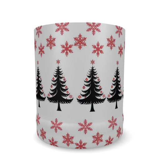 Holiday Christmas Whiskey Glass