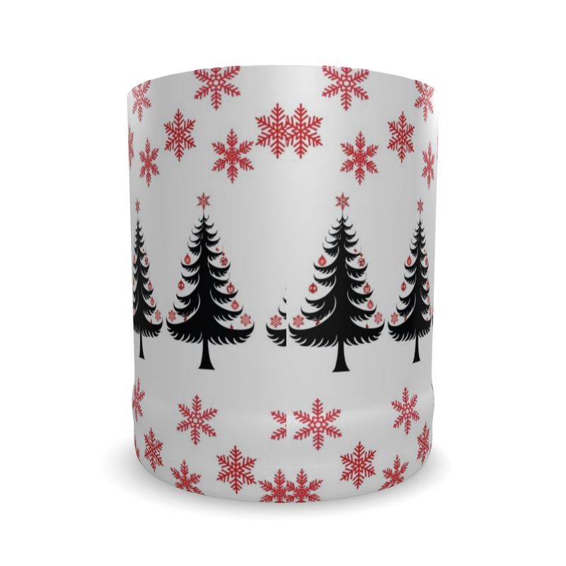 Holiday Christmas Whiskey Glass