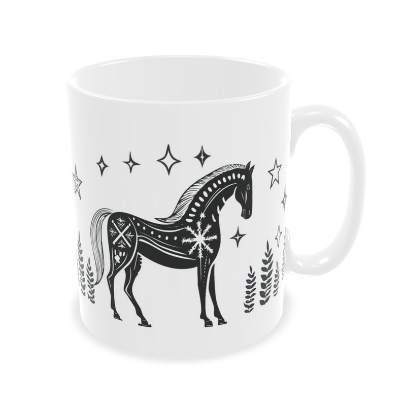 Winter Pony Coffee Mug