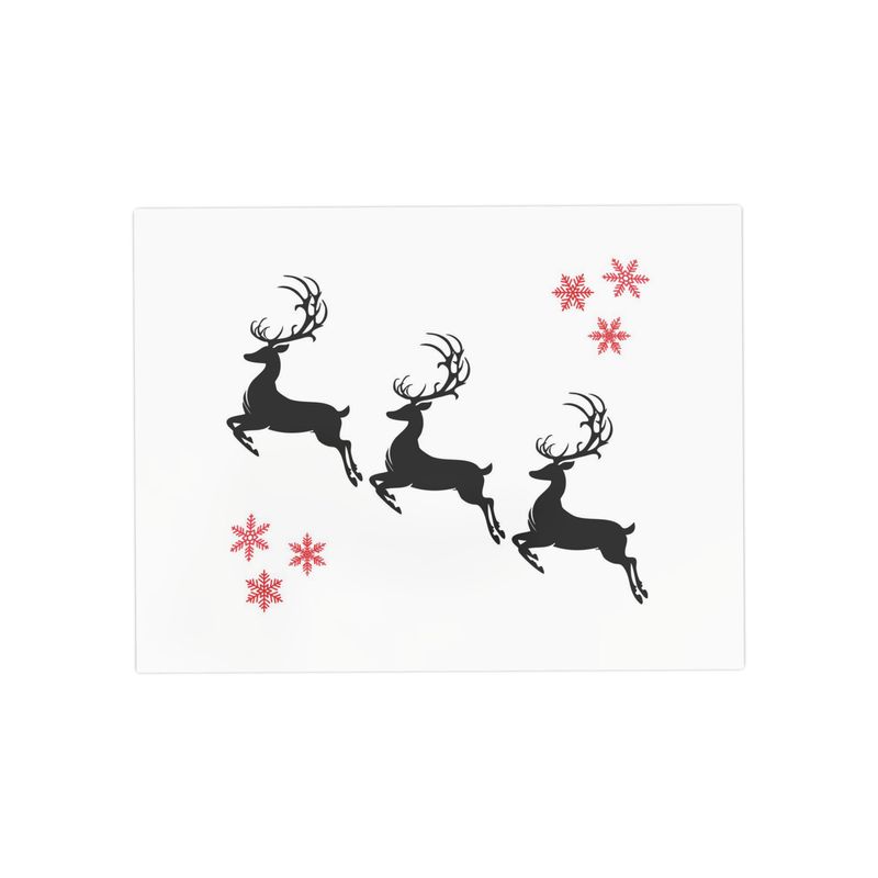 Holiday Reindeer Serving Platter