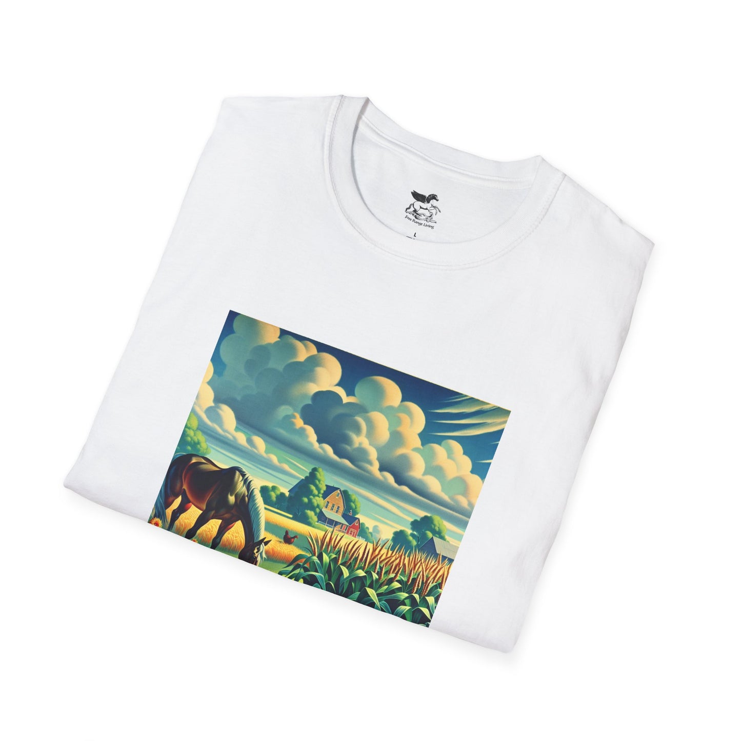 Farmers For America Unisex Softstyle T-Shirt Perfect Gift for Farmers image 3