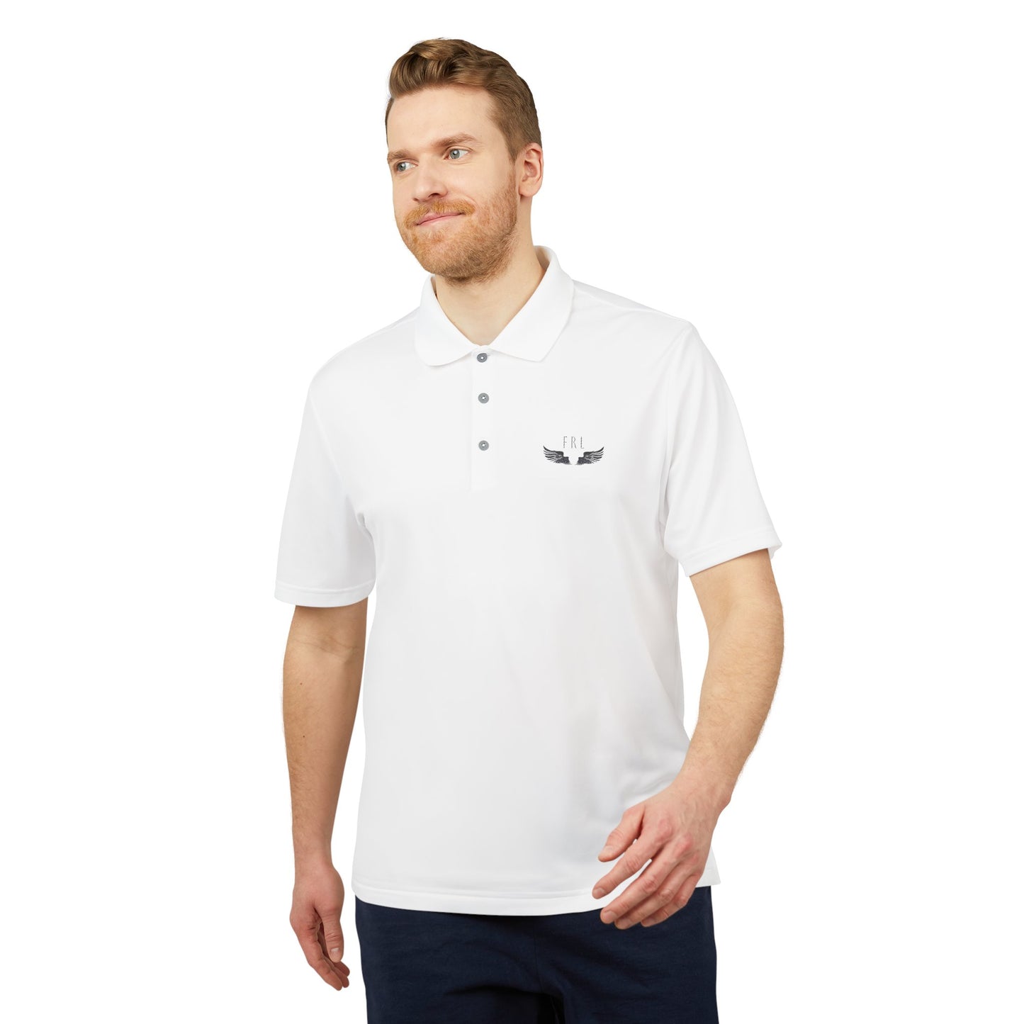Free Range Living Logo Unisex Performance Polo - Lightweight Shirt for Sport image 4