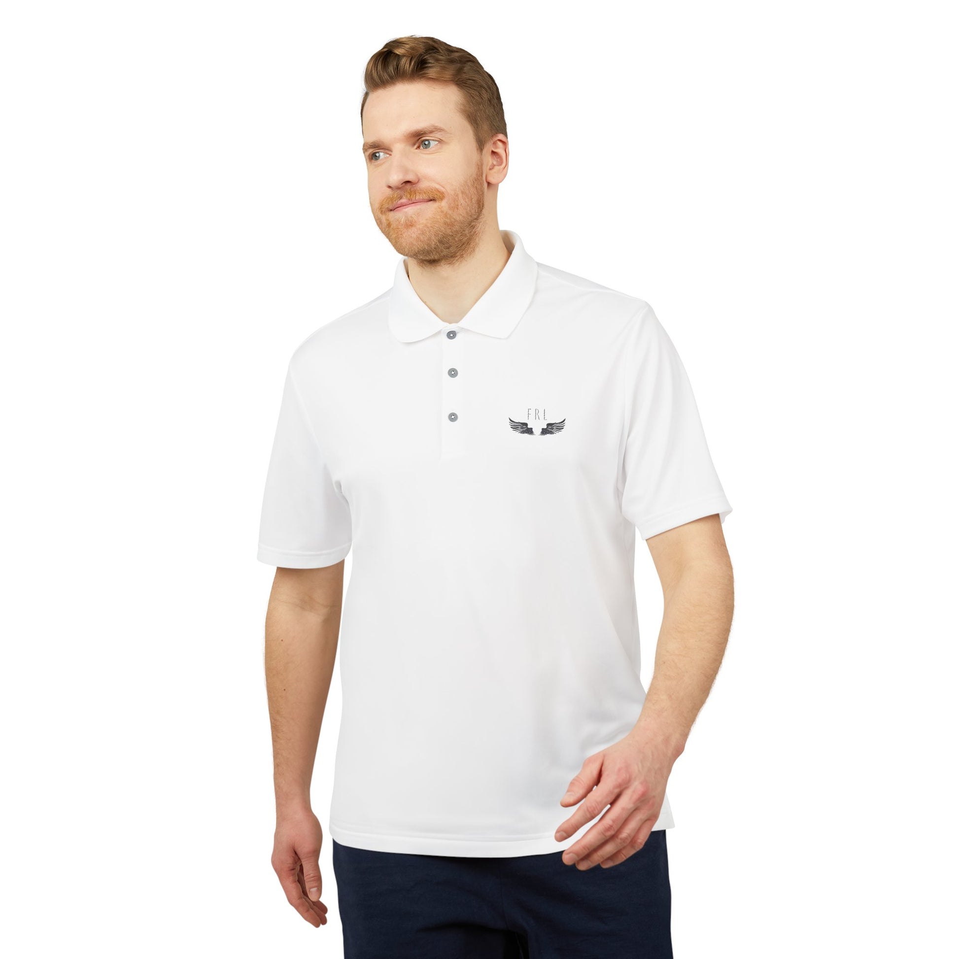 Free Range Living Logo Unisex Performance Polo - Lightweight Shirt for Sport image 4