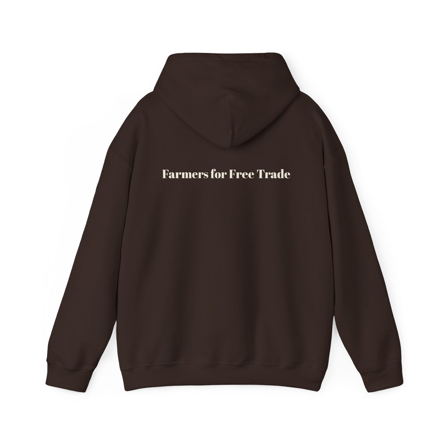 Farmers for a Free America -Freedom and Justice Hooded Sweatshirt for Farmers image 1