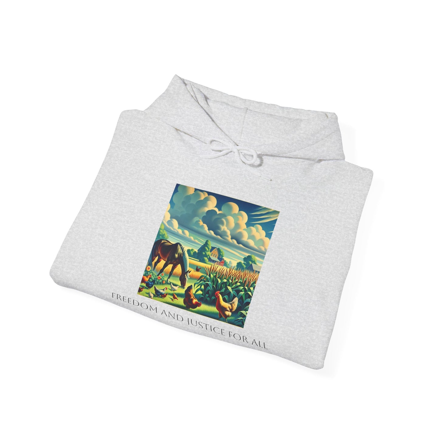 Farmers for a Free America Unisex Heavy Blend™ Hooded Sweatshirt image 7