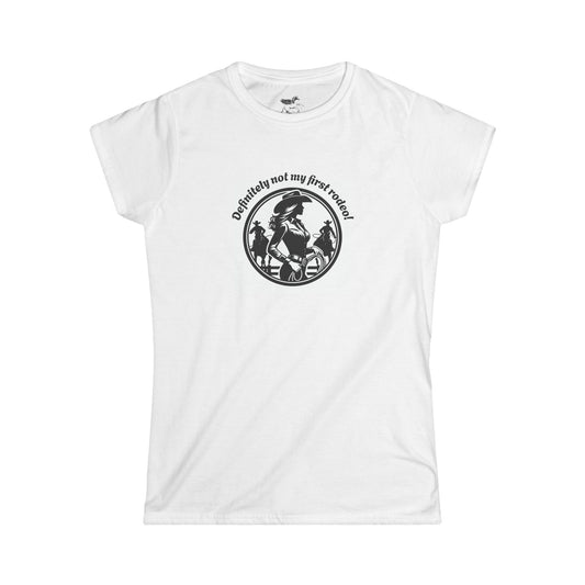 Definitely Not My First Rodeo Graphic Soft-Style T-Shirt image 0