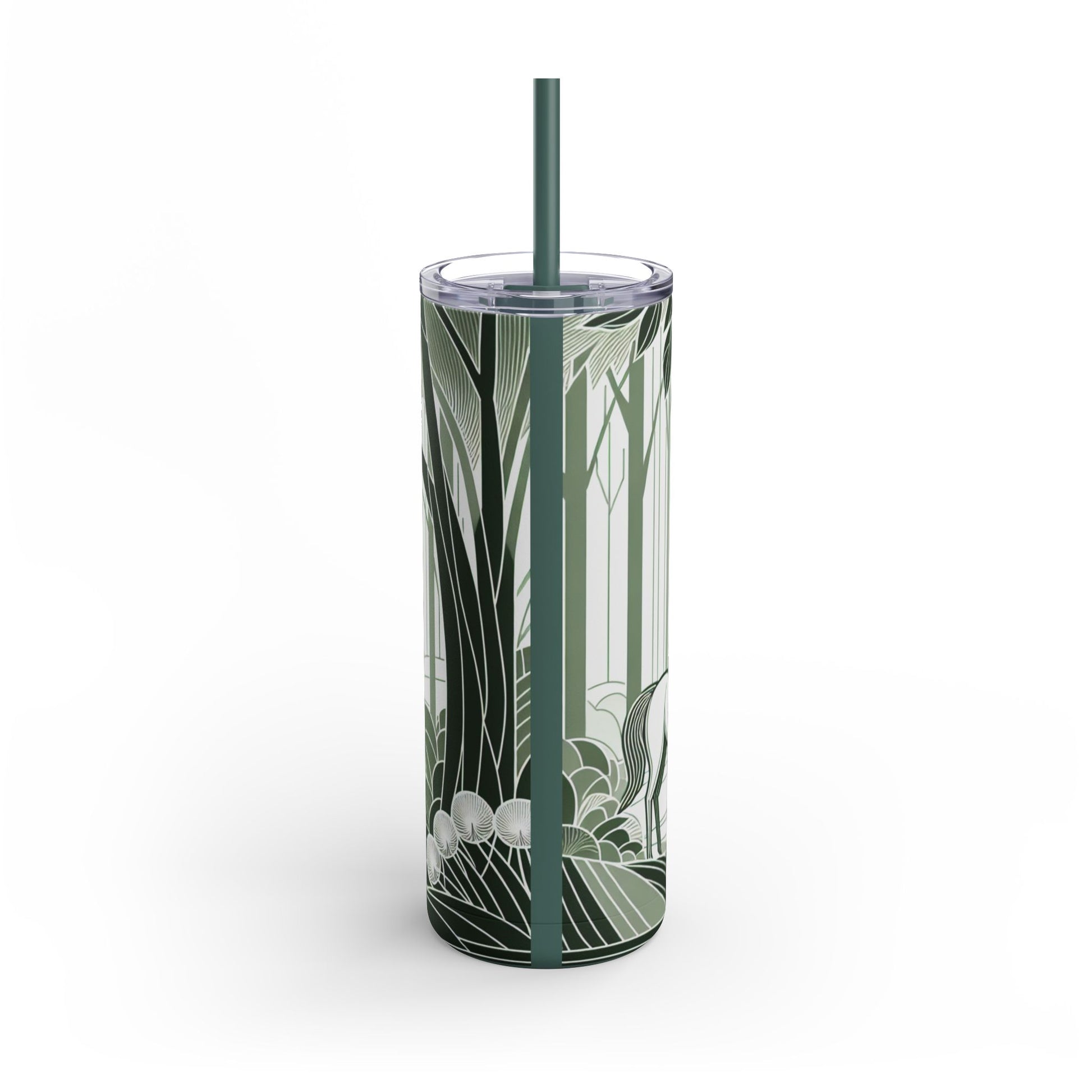 Forest Horses 20oz Skinny Matte Tumbler  image 1