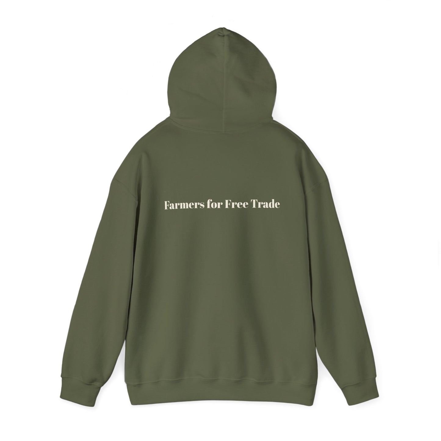 Farmers for a Free America -Freedom and Justice Hooded Sweatshirt for Farmers image 5