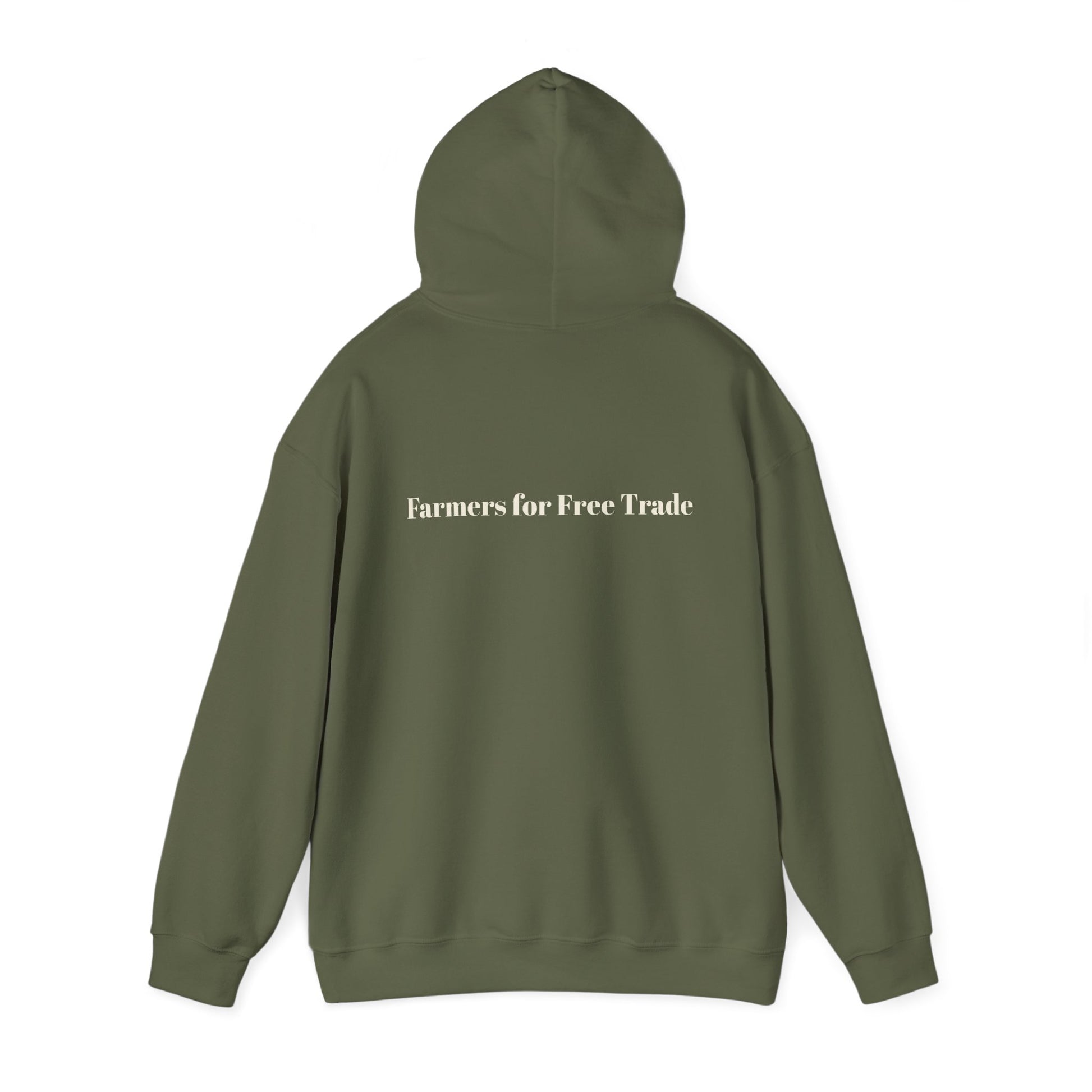 Farmers for a Free America -Freedom and Justice Hooded Sweatshirt for Farmers image 5