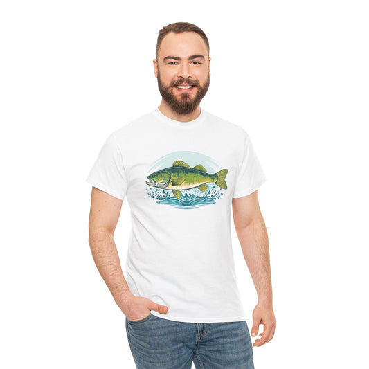 Fishing Adventure Unisex Heavy Cotton Tee - Perfect for Anglers image 0
